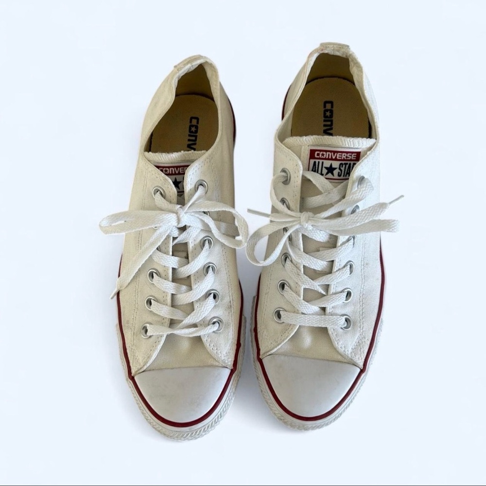 Converse Classic White Canvas Sneakers - Picture 2 of 7